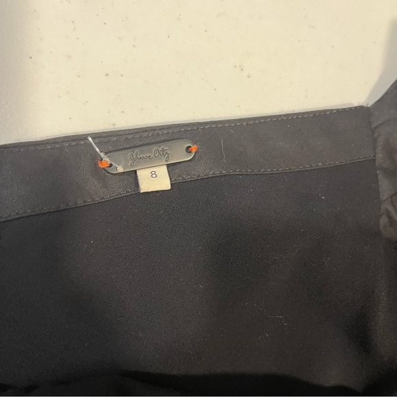 JOHANNA ORTIZ dress mini black sz 8 long sleeve Magic Touch embroidered raffia - Picture 15 of 15